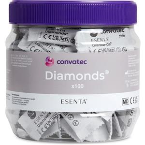 ConvaTec ESENTA Diamonds - Bustine Gelificanti Antiodore per Stomia, 100 Pezzi
