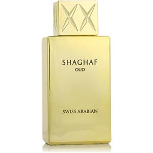 Swiss Arabian Shaghaf Oud Eau de Parfum Unisex 75ml - Fragranza Orientale Gourmand con Zafferano, Oud, Rosa e Vaniglia