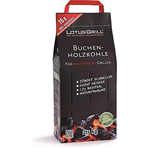LotusGrill Carbonella di legno di faggio