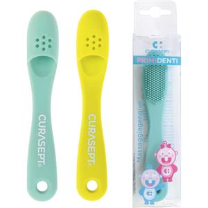 Curasept Massaggiagengive - Silicone 100%, 200 Setole Morbide, Privo di BPA e BPS, Impugnatura Ergonomica