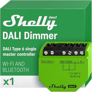 Shelly Relais DALI Dimmer Gen3 LED Lichtcontroller (Shelly_DALI_Gen3)