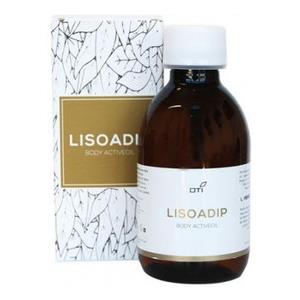 OTI Srl Lisoadip Body Active Oil 200ml - Olio corpo levigante con oli essenziali di Arancio amaro e Cedro del Libano