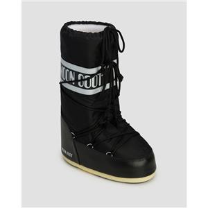 Moon Boot Stivali Da Neve Neri Moon Boot Icon Nylon