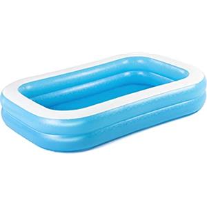 Bestway Family Pool Fun 213 x 206 x 69 cm piscina, Colore Azzurro, 54006