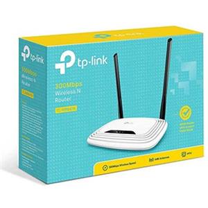 Tp-Link TL-WR841N N300 Router Wi-Fi 300 Mbps A 2.4 Ghz, 5 10/100M Bianco