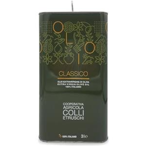 Colli Etruschi Olio extravergine di oliva Classico - Colli Etruschi - Lazio - Latta - LT - Caninese, Frantoio, Leccino -