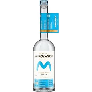 Mikolasch Single Farm Vodka - Vodka Ucraina, 40%, Bottiglia in vetro da 700 ml