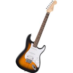 Fender Squier Debut Series HT HSS Stratocaster Chitarra Elettrica, Chitarra per Principianti, con garanzia di 2 anni, Sunburst a 2 Colori