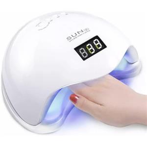 JOJO1-SHOP LAMPADA UV A LED PER UNGHIE FORNETTO PROFESSIONALE 48W GEL SEMIPERMANENTE SUN 5