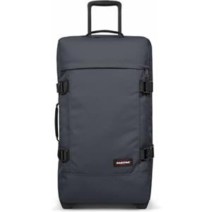 Eastpak Tranverz M Valigia Media 78L (67 x 35,5 x 30 cm), Bagaglio a Ruote, Valigia Leggera e Resistente con Doppio Scomparto, Manico Telescopico e Serratura TSA - BLUE DOWNTOWN