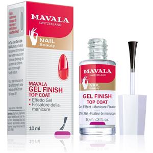 Mavala Top Coat Gel Finish 10 ml - Fissatore effetto gel per una manicure lucida e duratura