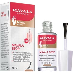 Mavala Stop - Trattamento Anti-Rosicchiamento Unghie 10 ml, Sapore Amaro per Bambini e Adulti