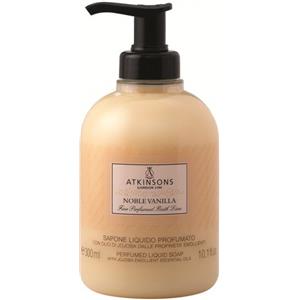 Atkinsons Sapone Liquido Profumato Noble Vanilla 300ml - Formula Setosa con Estratto di Calendula