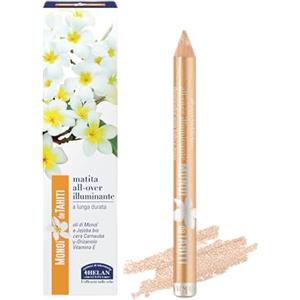 Helan Monoï de Tahiti - Illuminante Viso Make Up Multiuso come Matita Ombretto Glitter Occhi Punti Luce e Blush Stick con Vitamina E e Olio di Jojoba, Trucchi Makeup Effetto Glow a Lunga Durata