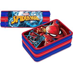 ASTUCCIO SCUOLA 3 ZIP SPIDERMAN PREMIUM