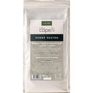 Solimè Henne Neutro 100g - Shampoo Naturale per Capelli, Previene la Forfora e Senza Picramato di Sodio