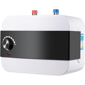 Zoobotanica 6 L Mini Scaldabagno Elettrico, 1500 W 220 V Scaldacqua Elettrico Istantaneo,Temperatura Massima 65℃/149°F, Sottolavello Scaldabagno per Cucina, Bagno, Hotel E Ristoranti