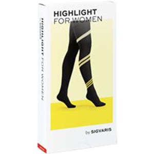 SIGVARIS Gambaletto Punta Aperta Donna Dune Taglia M - Compressione Preventiva e Comfort Ottimale