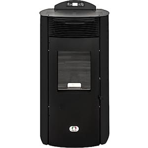 STUFE A PELLET ITALIA Siberia Aria New 15 KW - Stufa ad Aria Ventilata Scalda 140m² Efficienza 92% Autonomia 30H Programmabile 5 Velocità e Potenze Garanzia 24 Mesi Nero