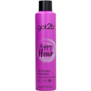 got2b Schwarzkopf - Lacca per capelli Happy Hour 24 ore, 300 ml