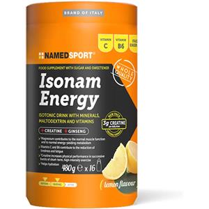 Named Isonam Energy Limone 480g - Integratore Energetico con Creatina e Ginseng