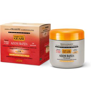 GUAM Fanghi d'Alga Azione Rapida 500g - Formula a Caldo Intenso per Riduzione Cellulite e Adiposità