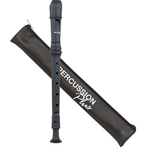 Percussion Plus PP1618 Colourful - Flauto dolce soprano, nero
