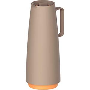 Tramontina - Caraffa termica 1L in polipropilene e ampolla in vetro - Colore Beige - Exata