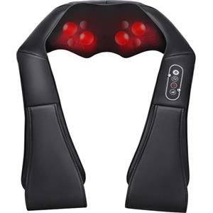 MC EVOLUTION Srl Massaggiatore Cervicale Collo - Massaggiatore Shiatsu con 8 Testine per Massaggio Profondo di Collo e Spalle