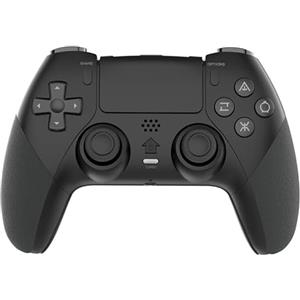 Generic Controller di gioco wireless per PS4/PC/Android/iOS, Gamepad Bluetooth con Turbo, doppia vibrazione, movimento a 6 assi, programmazione macro, lunga durata della batteria, compatibile con giochi PS4