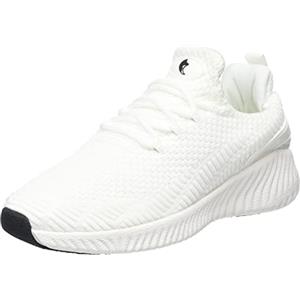 Footfox Le Signore Indossano Scarpe di Moda - Scarpe da Jogging con Scarpe da Ginnastica Bianche per Respirare Facilmente Scarpe da Tennis a Maglia Casual per palestre, Atletica e 40.5 EU