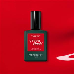LUXURY LAB COSMETICS Srl Green Flash™ Colore Poppy Red Manucurist 15ml
