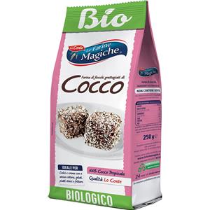 IPAFOOD Farina di Cocco Grattugiata Bio 250g - Senza Glutine e Senza Lievito