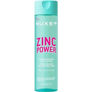 Nuxe Zinc Power Lozione Purificante Anti-Imperfetioni 200 ml - Con Zinco e Estratto di Litchi per Pelli Miste e Grasse
