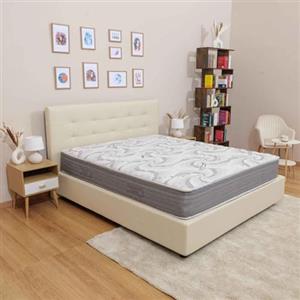 Materassimemory.eu - Materasso Singolo Memory LA ROSA DEI VENTI Misura 90x200 Alto 25 cm 7 zone di portanza differenziata Rivestimento ALOE VERA SILVER SFODERABILE con fascia 3D AIR detraibile