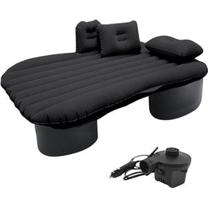 MAGIC SELECT Materasso Gonfiabile per Auto. Letto Pieghevole Portatile e Multifunzionale per Sedile Posteriore con Pompa ad Aria + 2 Cuscini. Divano ad Aria con Gonfiatore per Viaggi e Campeggio.