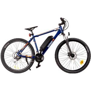 Nilox Bicicletta Elettrica Nilox X6 PLUS 250 W 12800 mAh 27,5 Nero/Blu