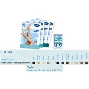 DESA PHARMA Srl Sauber Collant 70 Denari Maglia Microrete Glacè Taglia 5 - Compressione Graduata e Comfort Ottimale