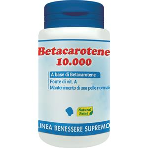 NATURAL POINT Srl Betacarotene 10000 80 perle - NATURAL POINT - 902086420