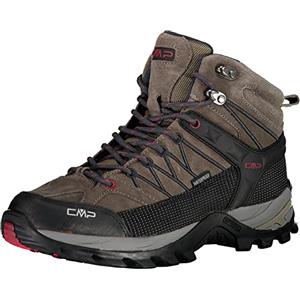 CMP Rigel Mid Trekking Shoes Wp, Scarpe da trekking Uomo, Torba-Antracite, 47 EU