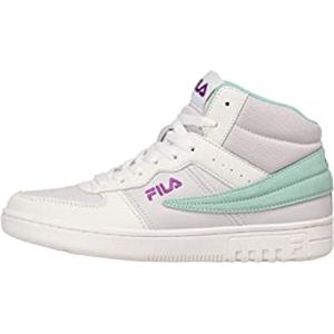 FILA Noclaf Mid Wmn, Scarpe da Ginnastica Donna, White Brook Green, 40 EU Stretta