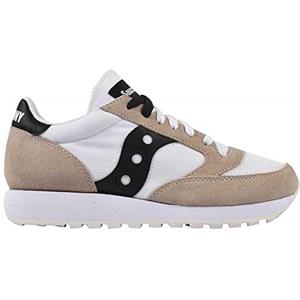 Saucony Jazz Original Vintage, Sneaker Donna, Bianco Nero, 43 EU