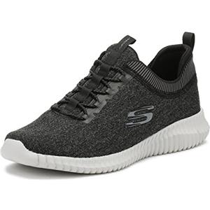 Skechers Elite Flex Hartnell, Scarpe da ginnastica Uomo, Nero Schwarz Black Grey, 39 EU