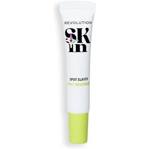 Revolution Skincare London Revolution SKin, Spot Slayer Spot Treatment Face Cream, Crema Anti-Imperfezioni per il Viso, Vegana e Cruelty-Free, 15ml