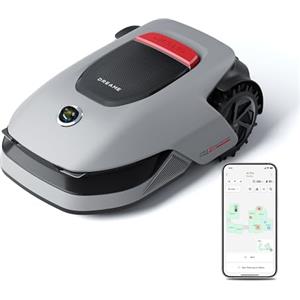 DREAME A1 Pro Robot Tagliaerba,Senza Filo Perimetrale, Evitamento Degli Ostacoli Tramite Radar 3D, Controllo tramite app, Tecnologia OmniSense™, e Zone, Mappatura Preci a fino a 2000m²