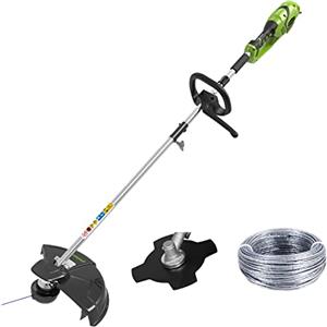 Greenworks Tools Greenworks Tagliabordi e Decespugliatore Elettrico 230V 1200W 40cm, Filo per Tagliabordi