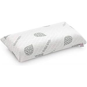 textil-home Textilhome Cuscino Memory Foam Cervicale 70 cm - Cuscini per Letto e per Dormire, Tessuto in Aloe Vera, Nucleo 100% - Rivestimento con Cerniera, Termoregolato e Adattivo