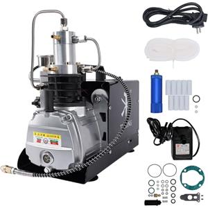 TUXING Compressore d'aria PCP 4500Psi/300Bar, compressore d'aria ad alta pressione per pistola Pcp pneumatici auto, riempimento serbatoio subacqueo