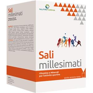 Nutrifarma Sali Millesimati Integratore di Vitamine e Sali Minerali, 25 Bustine