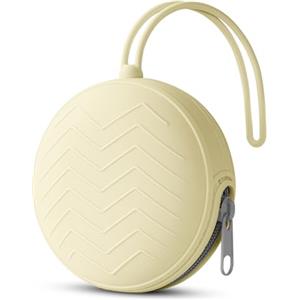 Aolso Porta Succhietto in Silicone, Lavabile Contenitore per Ciuccio, Custodia in Silicone per Ciucci per Bambini da Viaggio, Chiusura a Cerniera per Ciuccio, 1 pcs Portaciuccio Portaciuccio Silicone